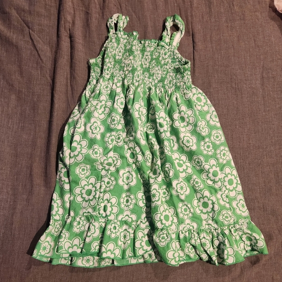 Girl's flowy flower printed floral summer dress - Picture 2 of 2